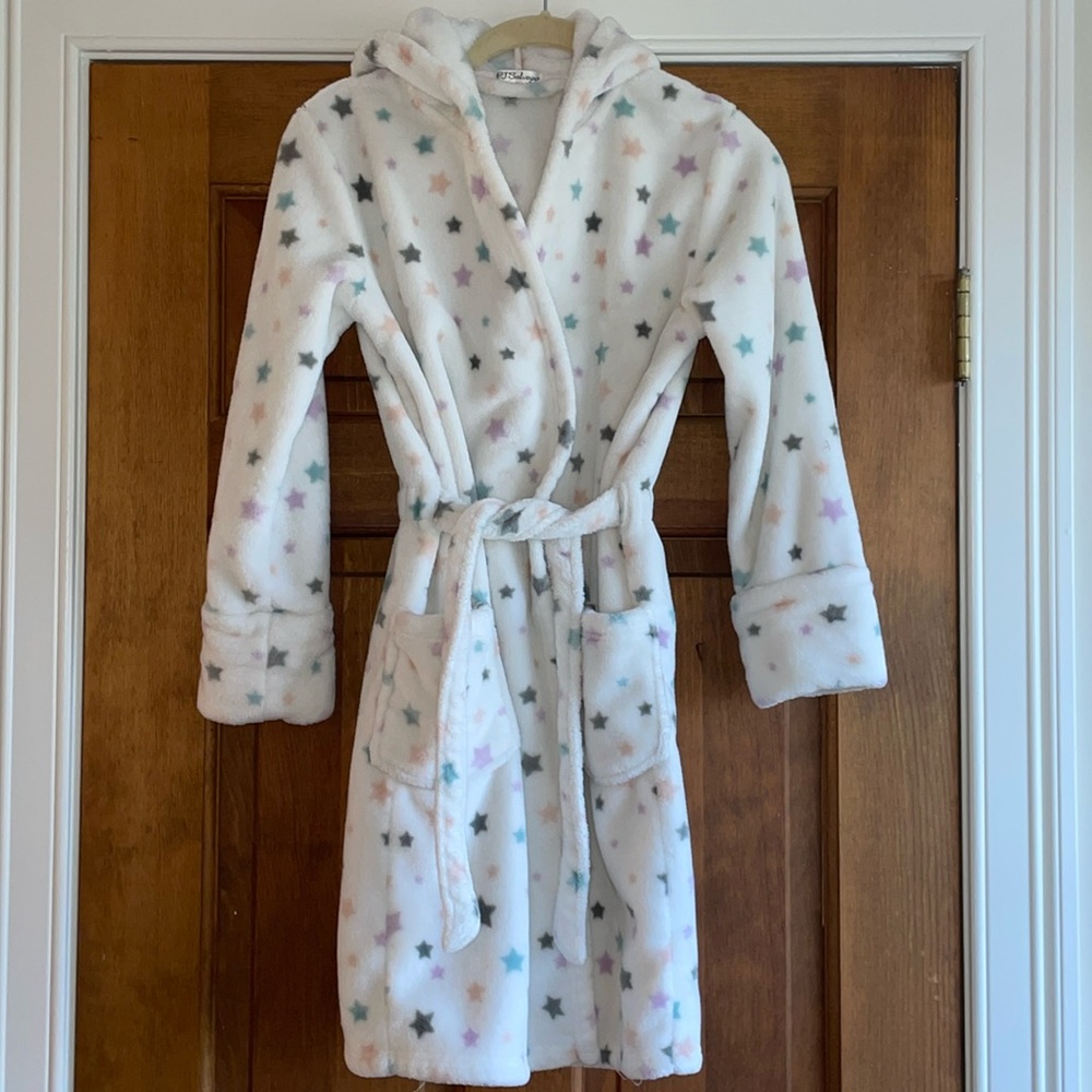 PJ Salvage Girl’s Hooded Robe size m/10